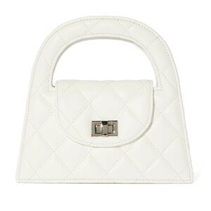 White Handbag